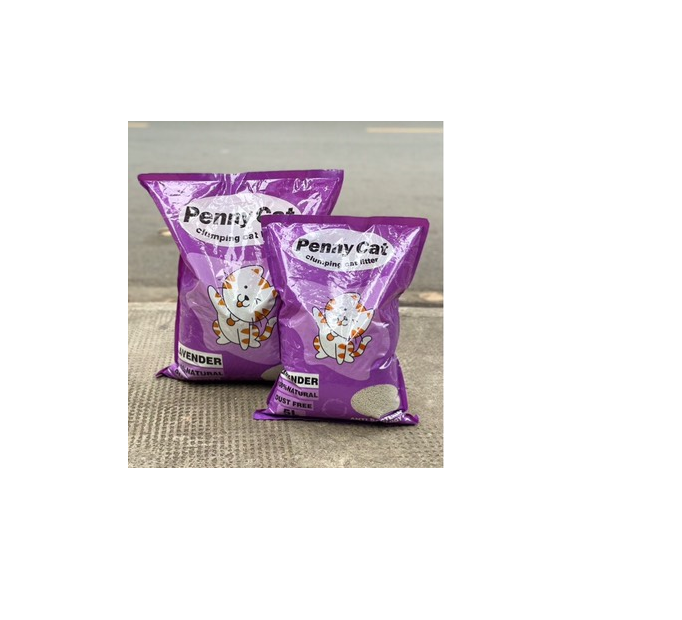 [HCM]Cát vệ sinh cho mèo Penny Cat 5L (4 mùi hương)