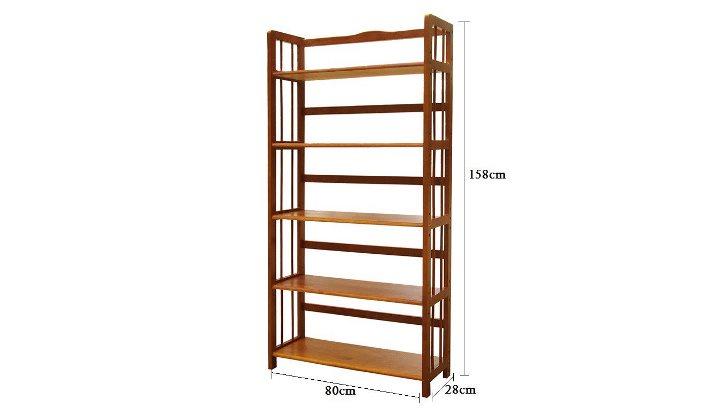 kệ sách 5 tầng rộng 80cm