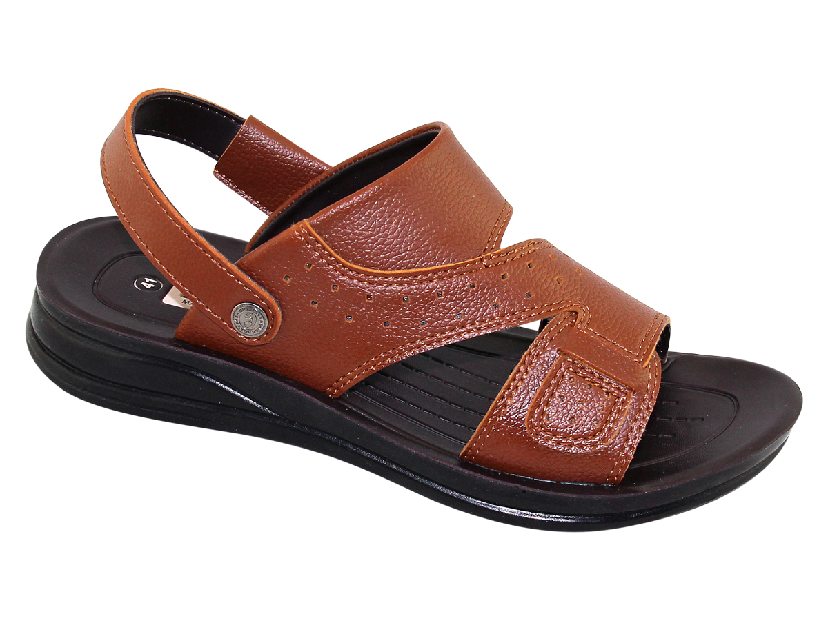 [Hoàn Xu] [SIÊU SALE] GIÀY SANDAL QUAI HẬU DA ĐẾ BẰNG NAM BITA'S SUM.97 (ĐEN + NÂU + VÀNG BÒ) - BITAS