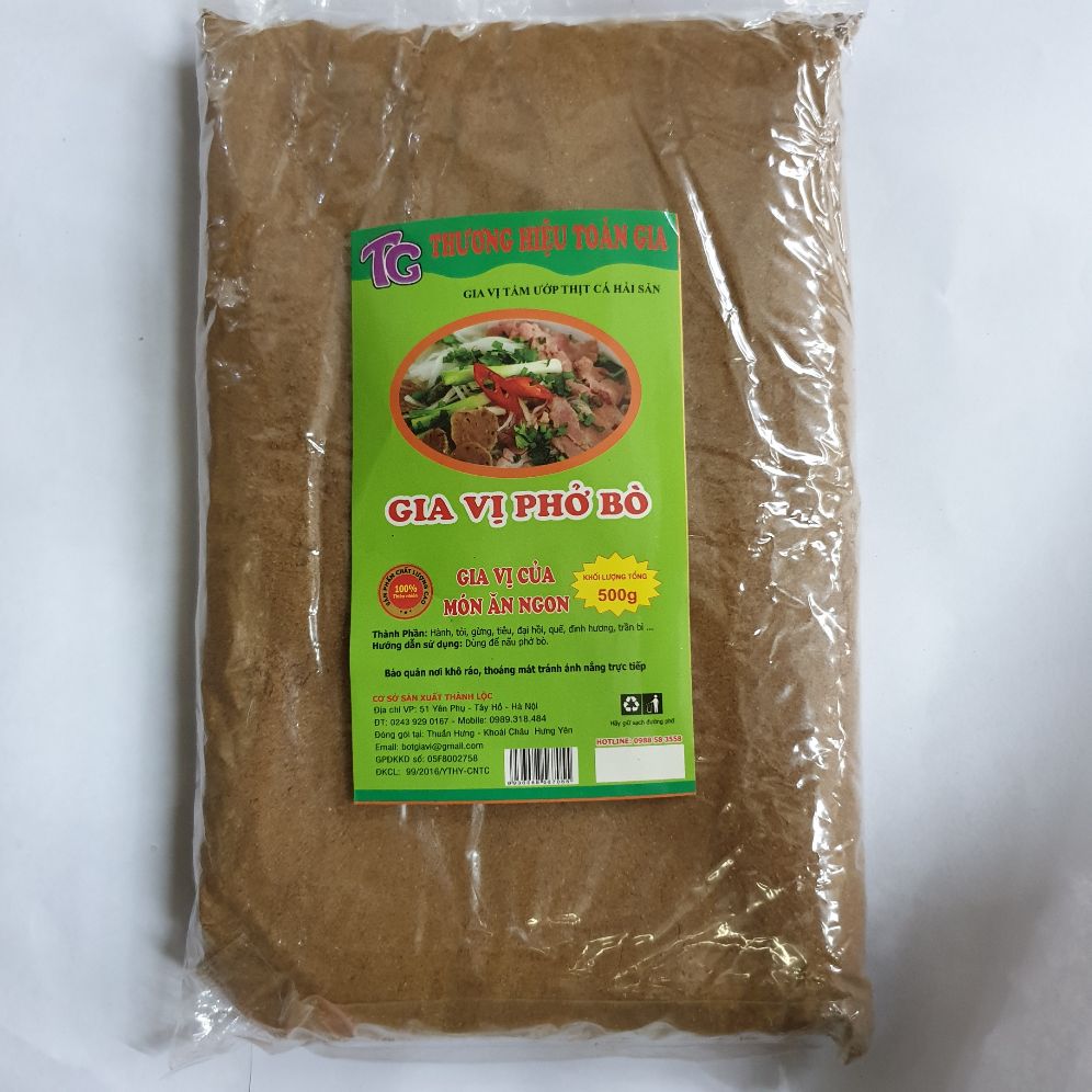 Gia vị phở bò