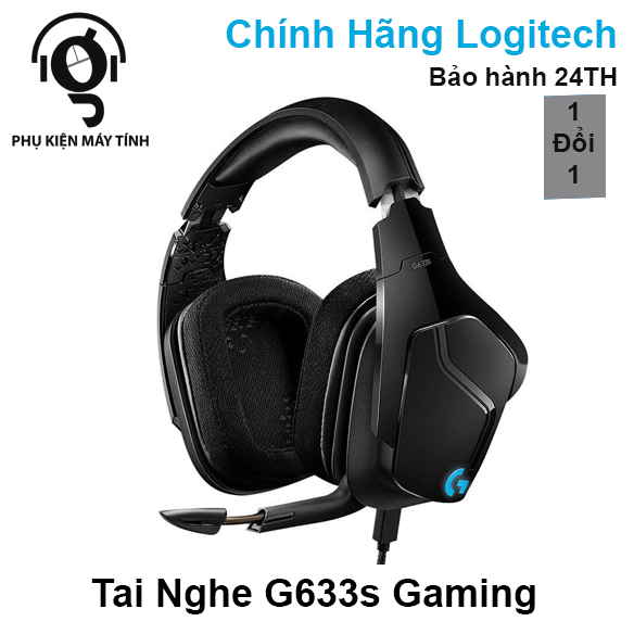 [HCM]Tai Nghe Logitech G633S Lightsync 7.1 Gaming