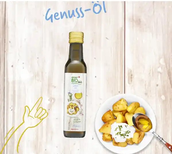 Dầu Hạt Lanh Ép Lạnh Hữu Cơ (Organic Flax Seed Oil) - 250ml