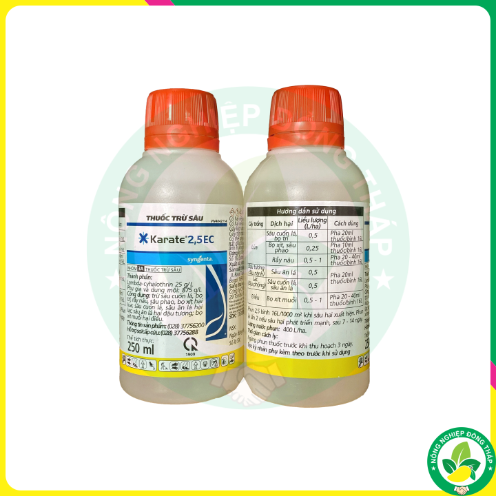 Thuốc Trừ Sâu KARATE 2,5EC (Chai 250ml)