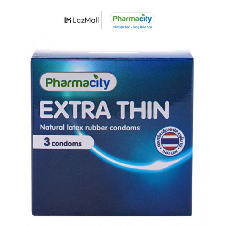 Bao cao su Pharmacity Extra Thin