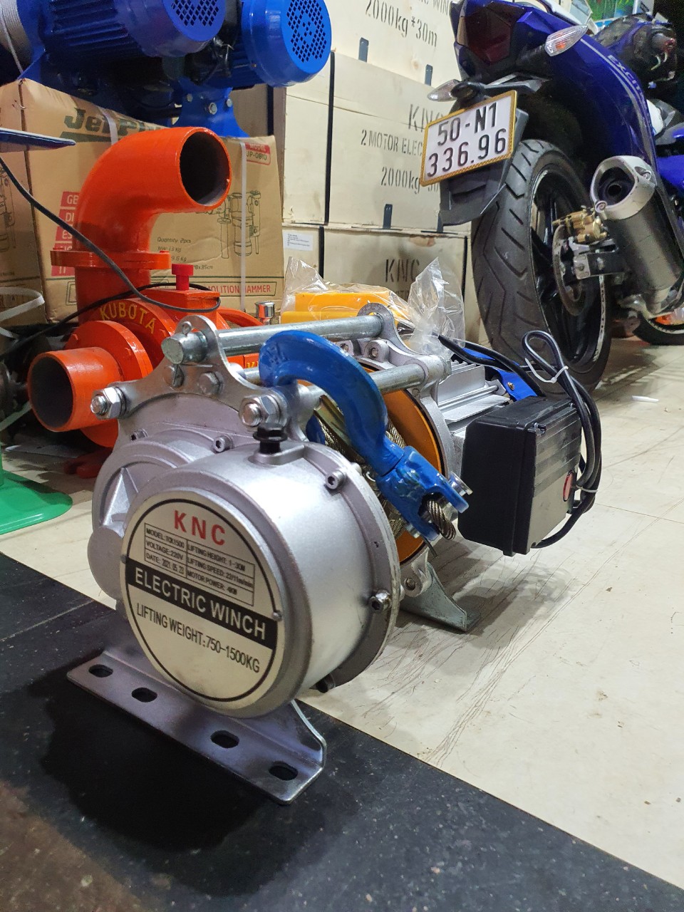 Tời Đa Năng 750/1500KG ( 4kw) ( 22m/p)