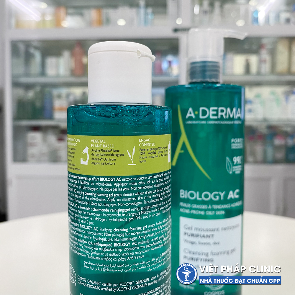 Sữa rửa mặt Aderma BIOLOGY AC [A-derma]