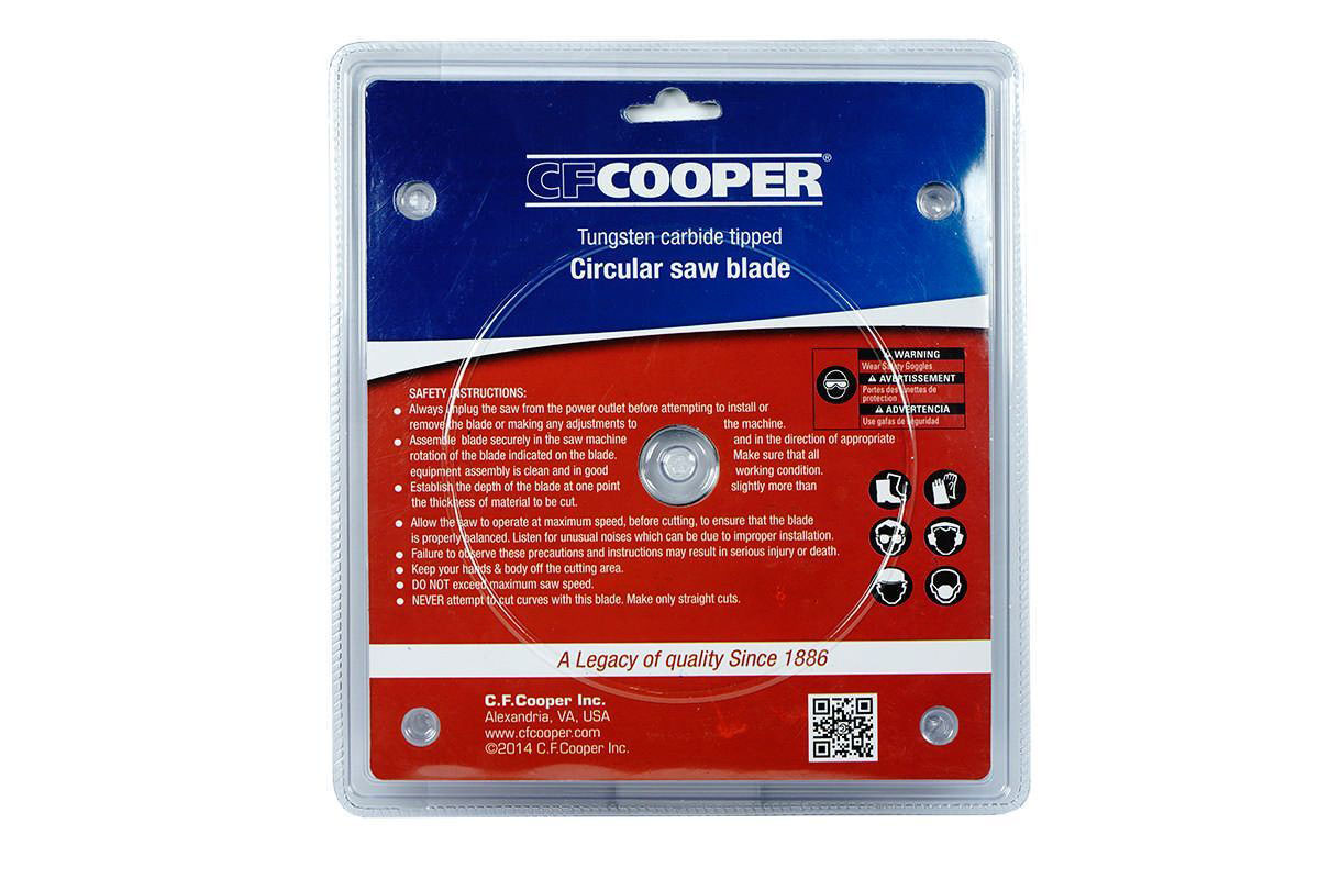 [HCM]Lưỡi cưa gỗ CF cooper 355mm x 60T SW14060