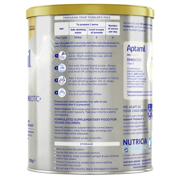 Sữa Aptamil Profutura Úc số 3 (1-3 tuổi)