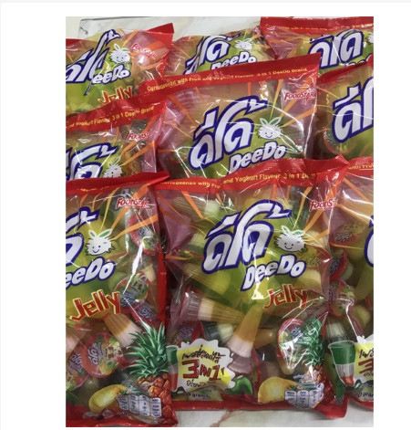 [Siêu ngon] Thạch trái cây Deedo 3 lớp 720gr Thái Lan siêu ngon