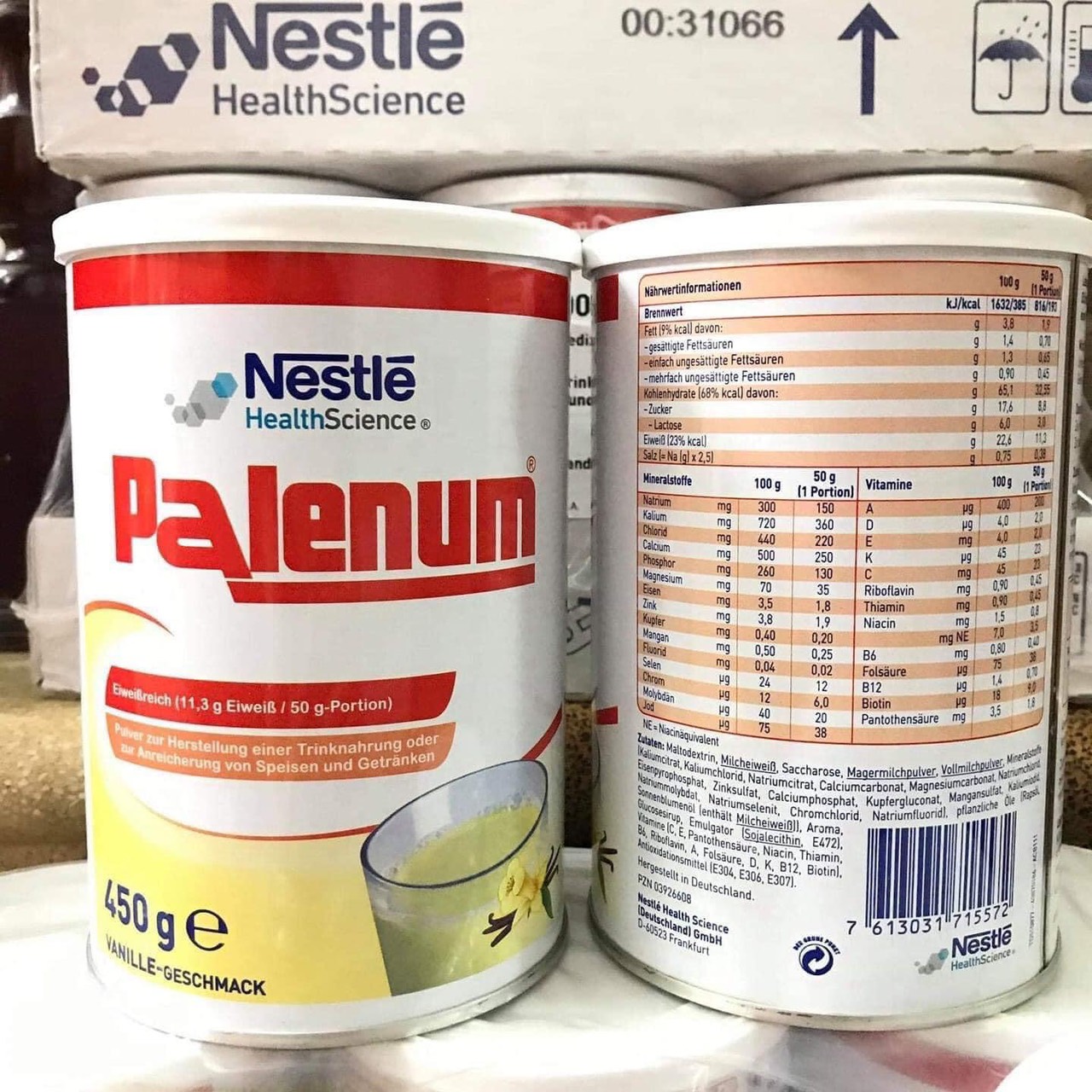 Sữa Nestle Palenum dành cho bệnh nhân ung thư 450g hàng đức