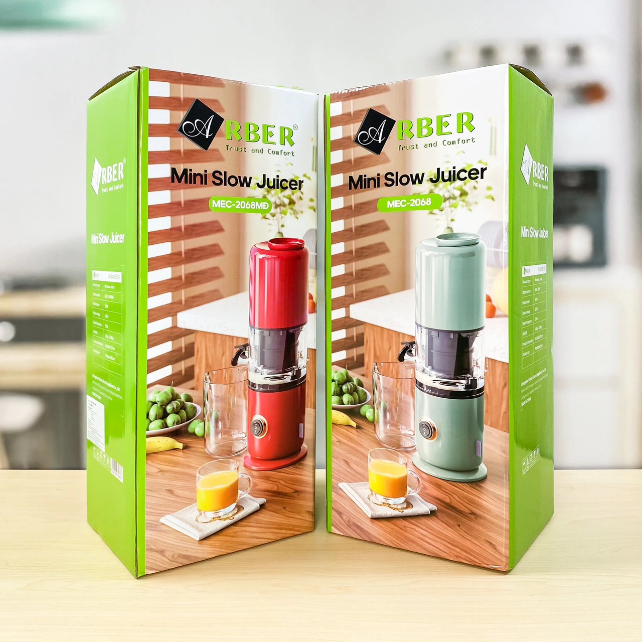 Máy Ép Chậm Mini Arber MEC2068MĐ Bảo Hành 12 Tháng