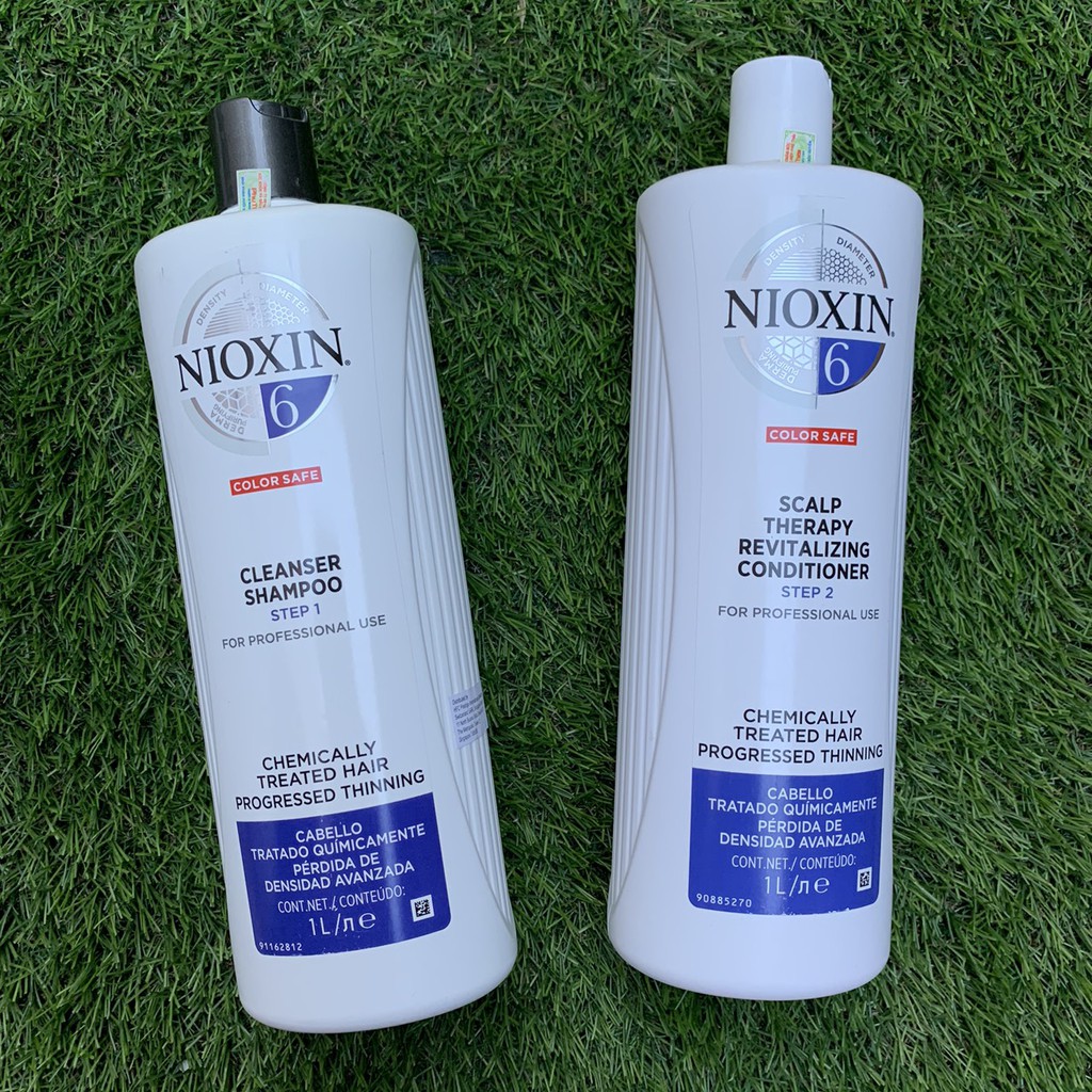 [Nioxin chính hãng] Dầu xả chống rụng tóc Nioxin System 6 Conditioner 1000ml ( New 2019)