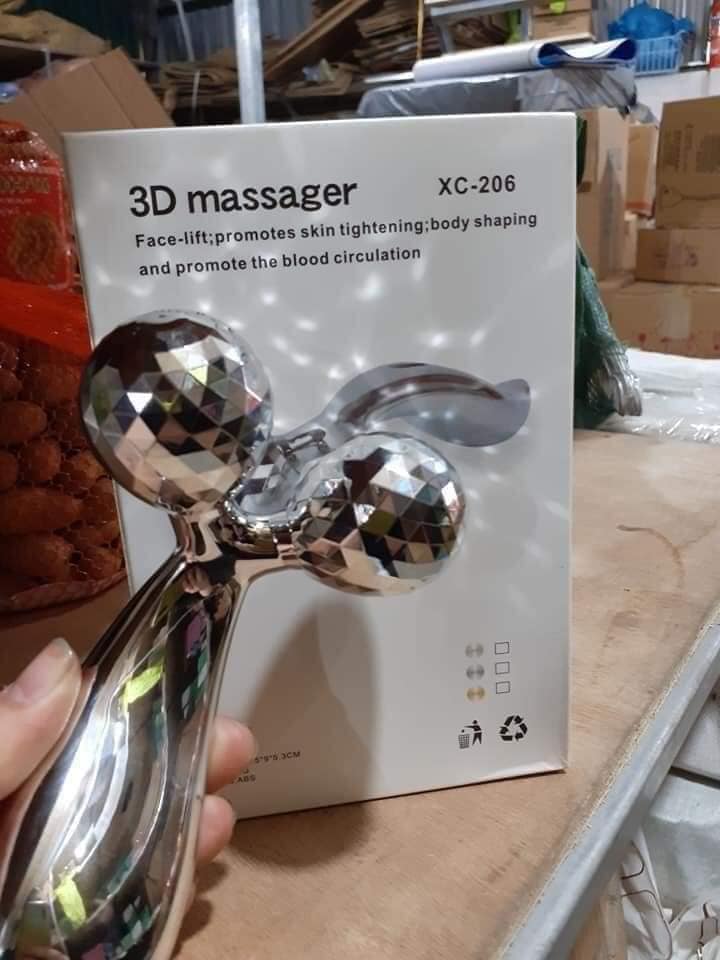 Con lăn mini Massage mặt 3D