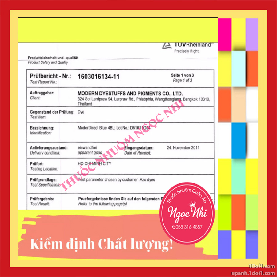Thuốc Nhuộm Quần Áo