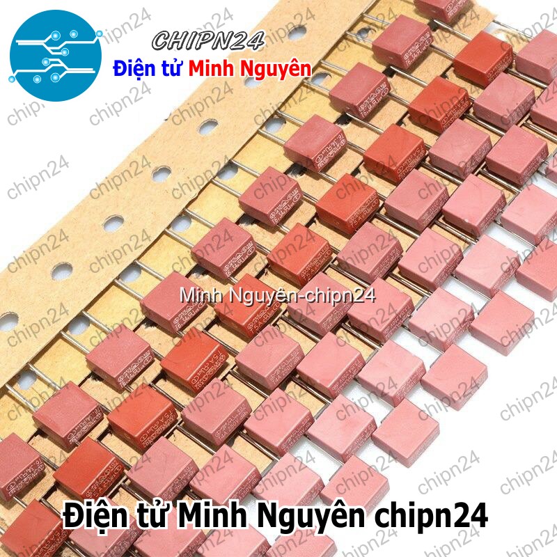 [2 cái] (K446) Cầu Chì Vuông 3.15A 250V (T3.15A250V) - HH003423