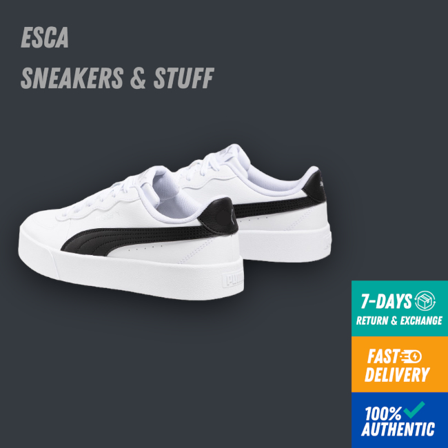 [CHÍNH HÃNG] Giày PUMA SKYE CLEAN WHITE BLACK - 380147 04