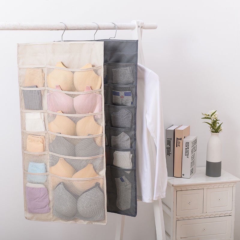 👛 Túi treo đồ lót - treo vớ ( 30 ngăn ) 👛