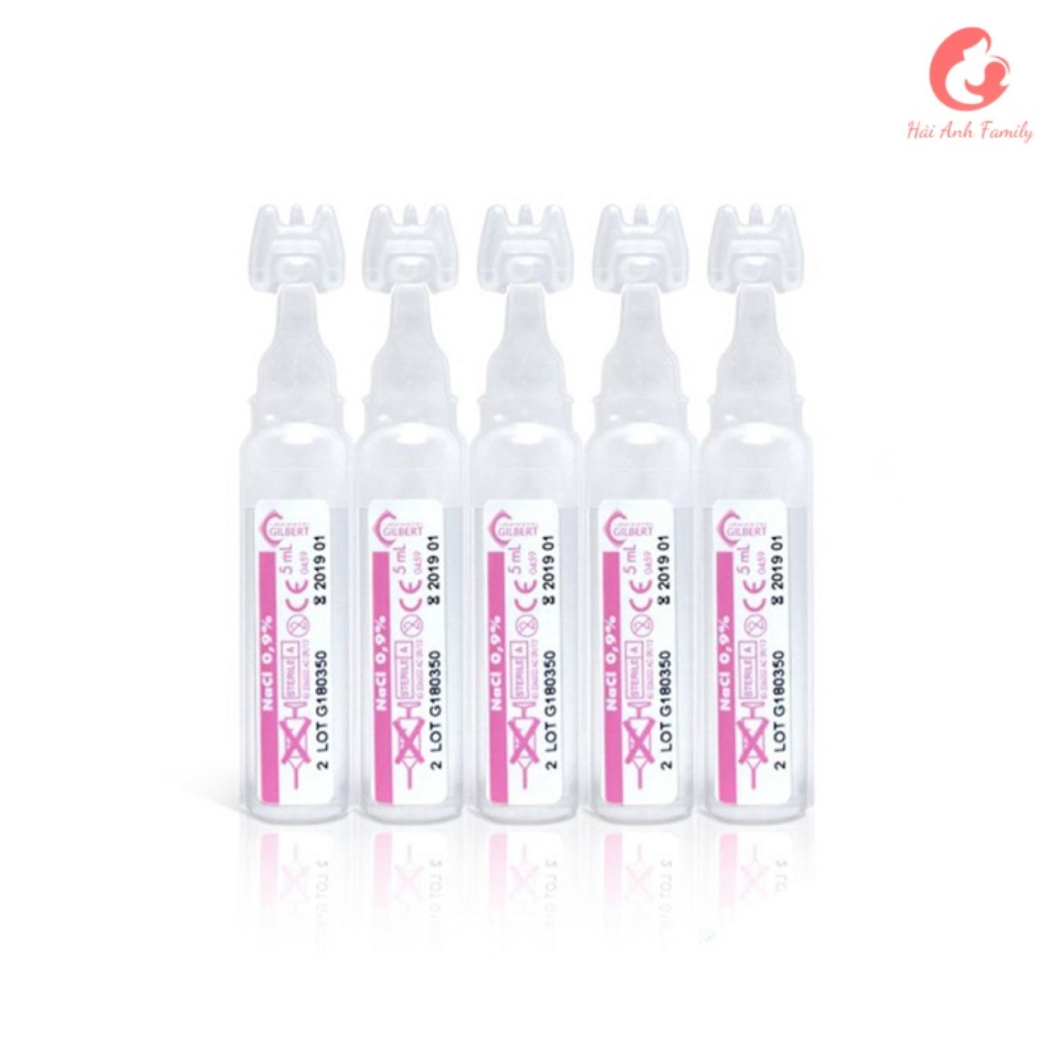 Nước muối sinh lý Physiodose (Pháp) cho trẻ sơ sinh