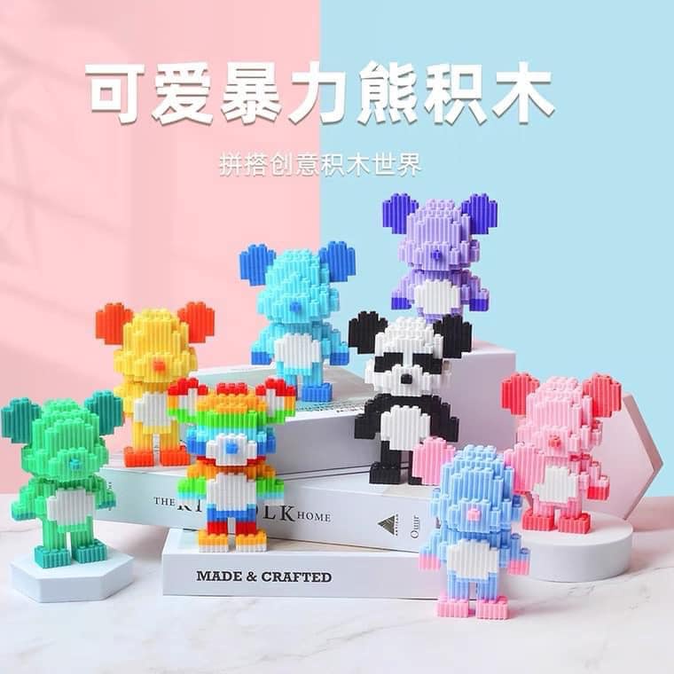 Bộ mô hình lắp ráp lego mini ( chọn mẫu ngẫu nhiên trong 12 con giáp)