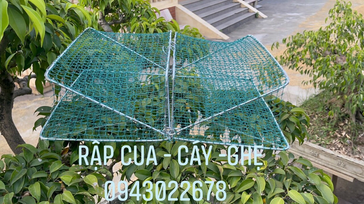 (Combo 2 chiếc) Lồng bẫy cua - Dập Bãy Cua Ghẹ biển