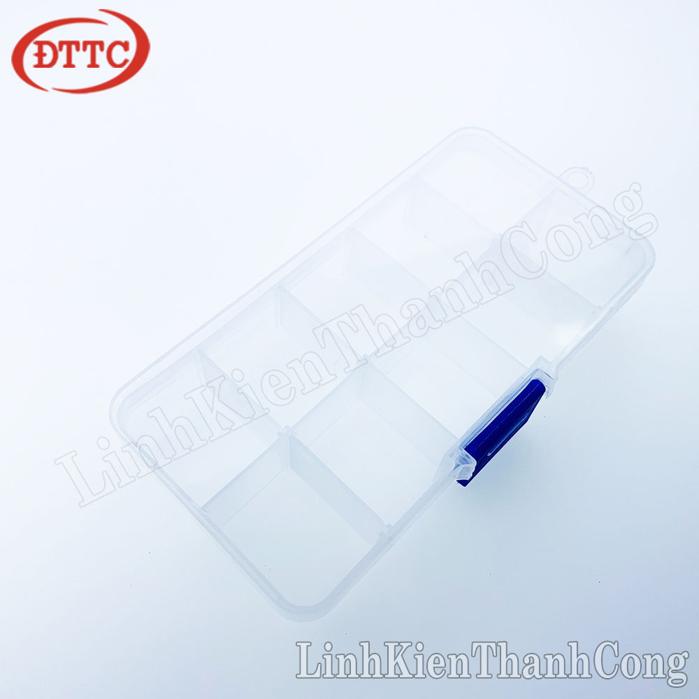 Hộp Đựng Linh Kiện 10 Ngăn (129x66x22mm)