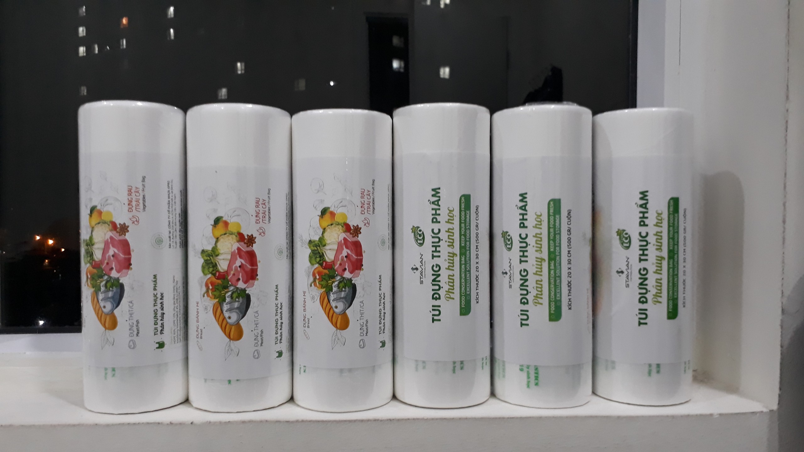 Túi đựng thực phẩm GREEN ECO 20x30cm - 500gr
