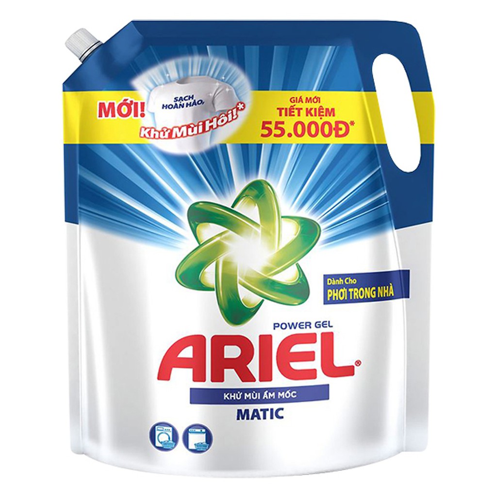 Nước Giặt Ariel Túi 3.25 Kg