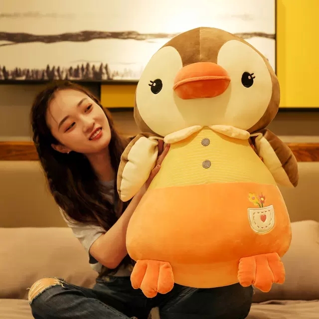 Gấu Bông Chim Cánh Cụt Mềm Mịn Cao Cấp