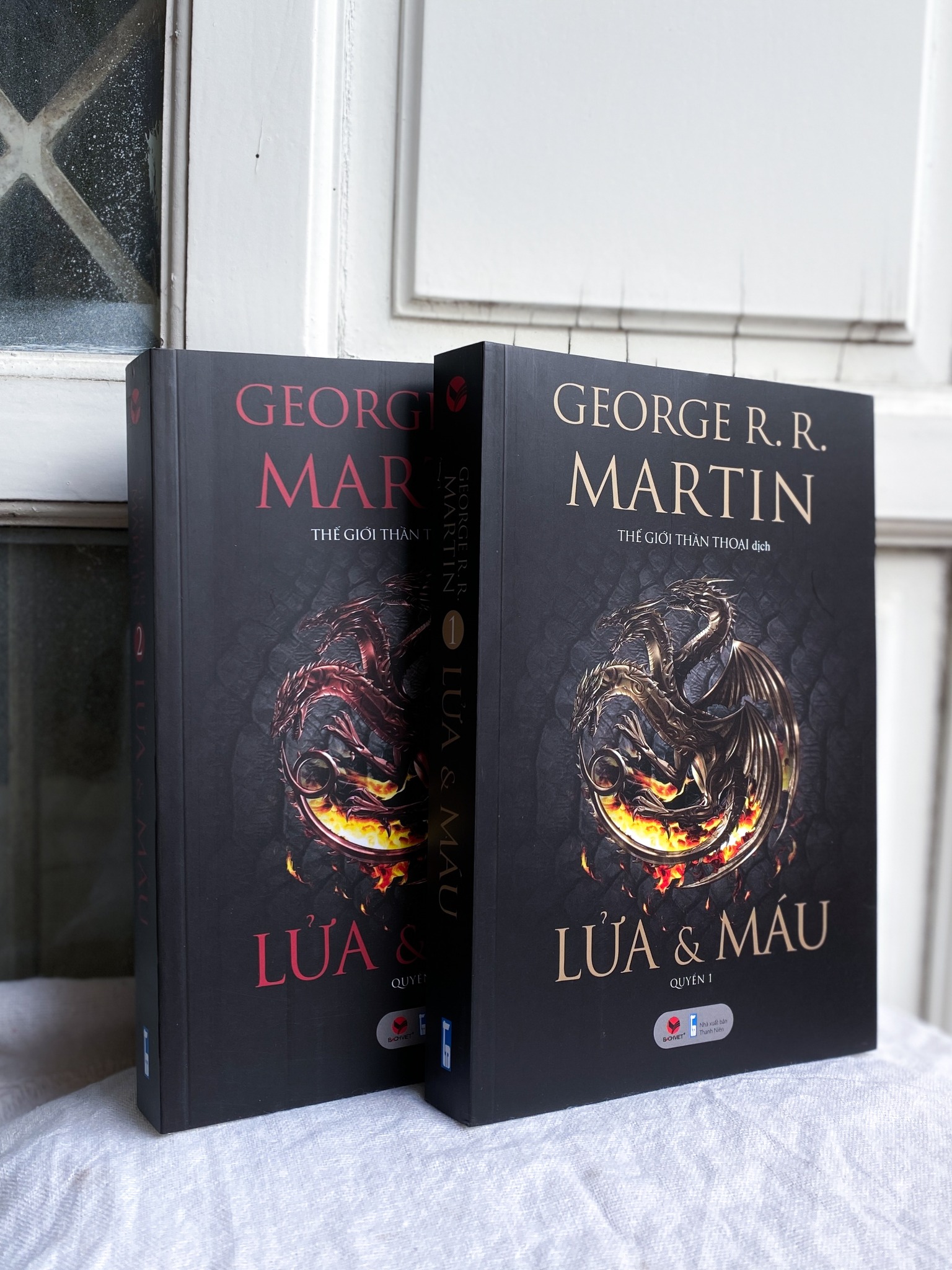 Sách - COMBO Lửa và máu - GEORGE R.R MARTIN