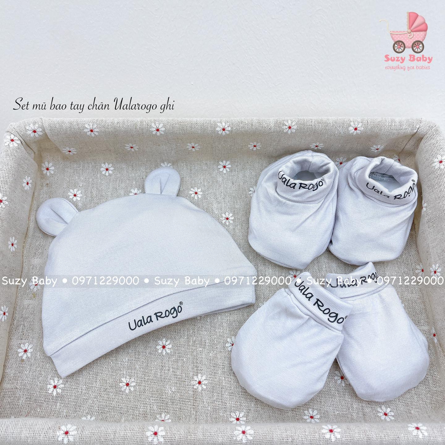 SET MŨ, BAO TAY CHÂN PETIT UALAROGO