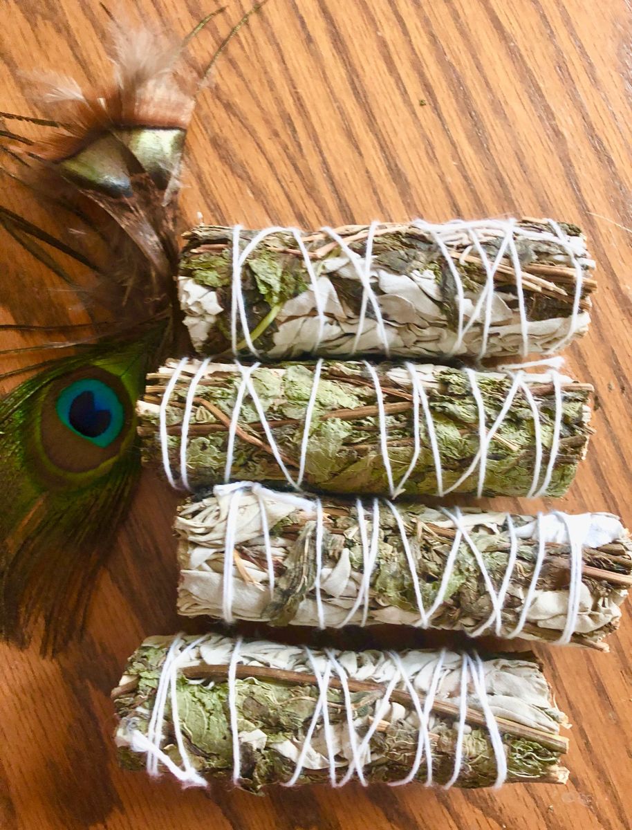 Xô Thơm và Bạc Hà (White Sage mix Peppermint)_REFRESH YOUR SOUL_SAGE GARDEN