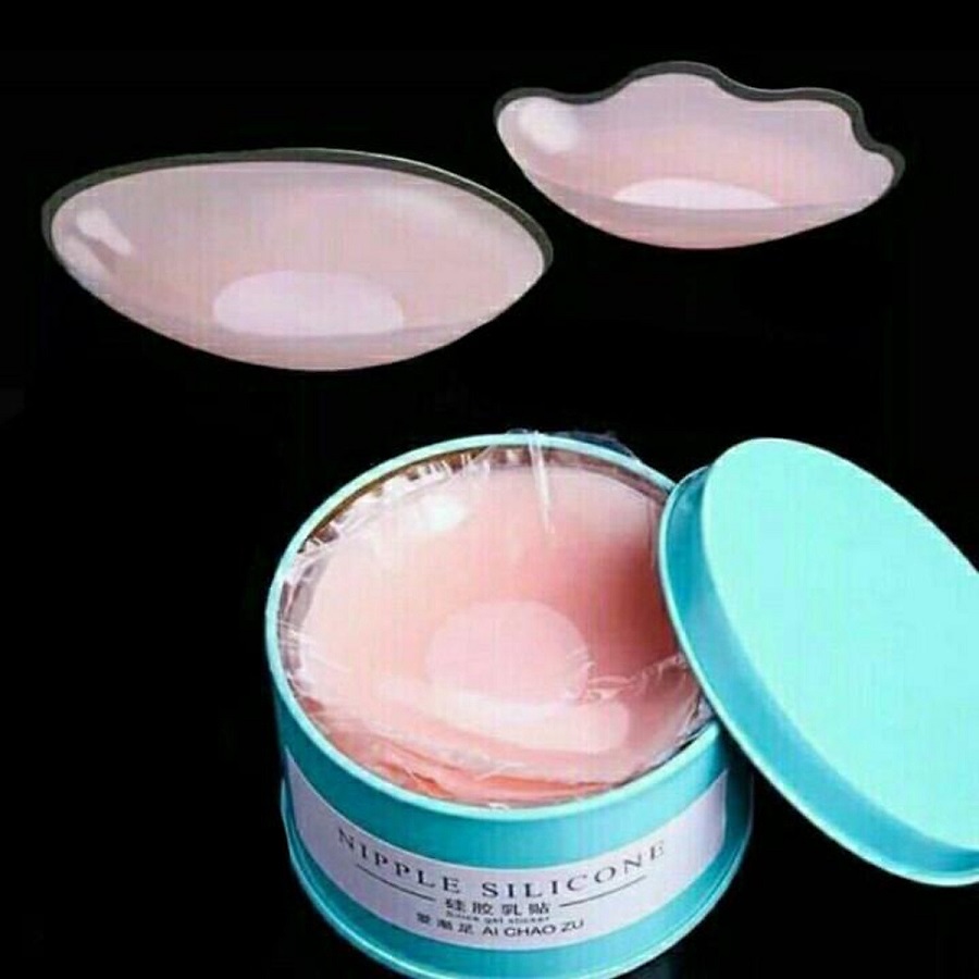 Hộp 5 Đôi Dán Nhũ Hoa Silicon Siêu Mềm 1401