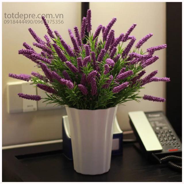 Cành lavender - Hoa giả cao cấp