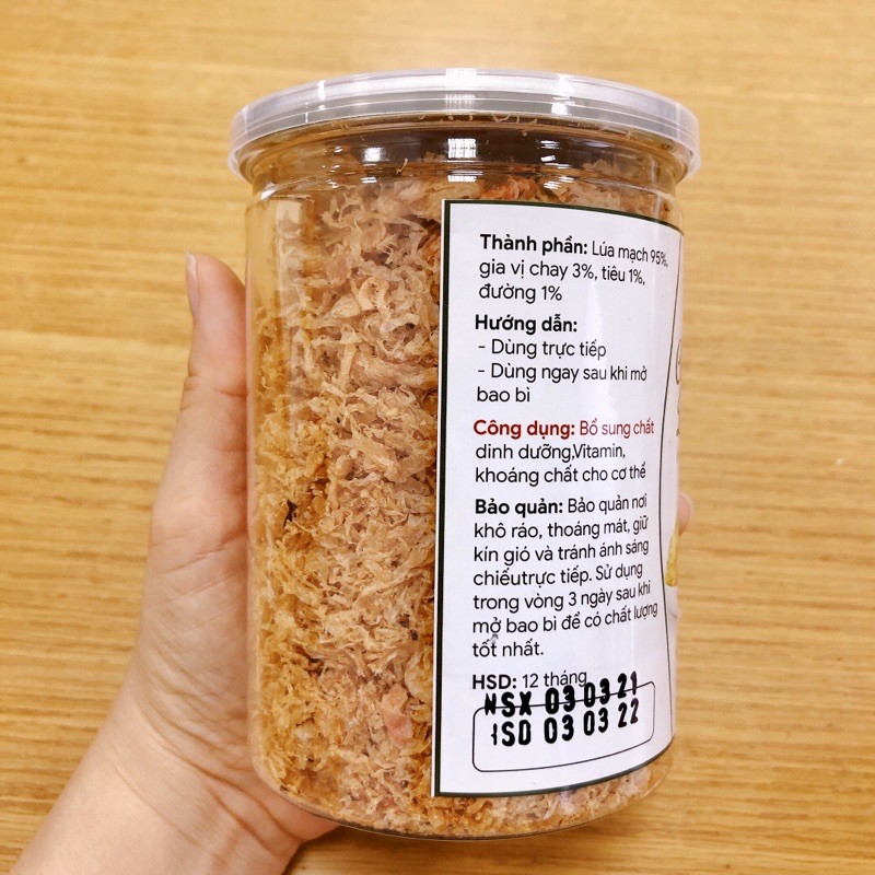 Chà bông chay lúa mạch Hoa Nghiêm [200g 100g]