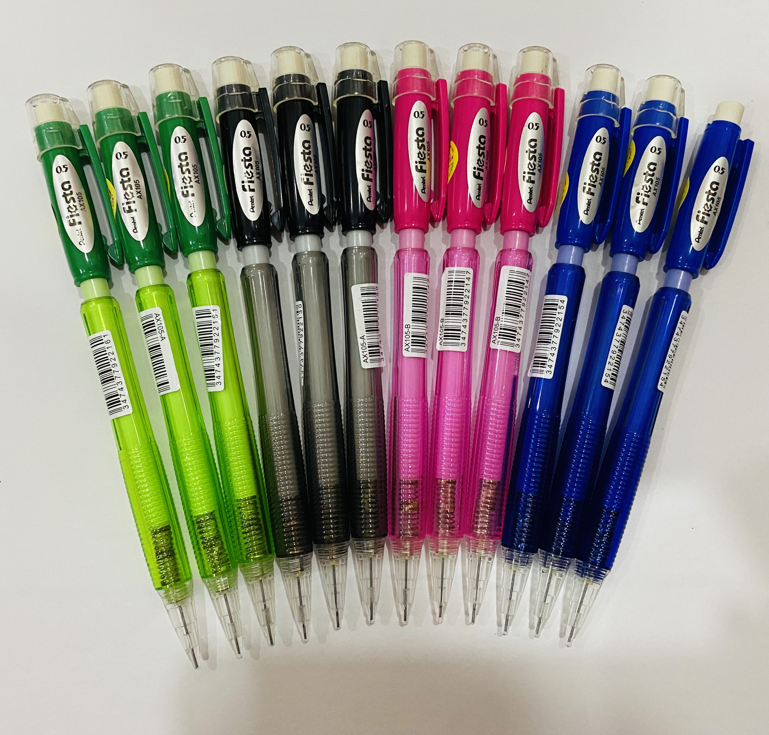 Hộp bút chì bấm Pentel Ngòi 0.5mm (AX105/ A255/ AX125T) (12 cây/Hộp)