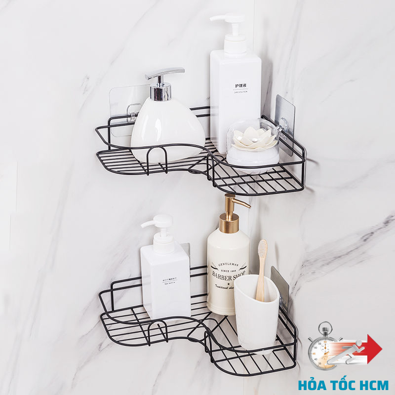 Kệ Góc Nhà Tắm Thông Minh Bằng Sắt