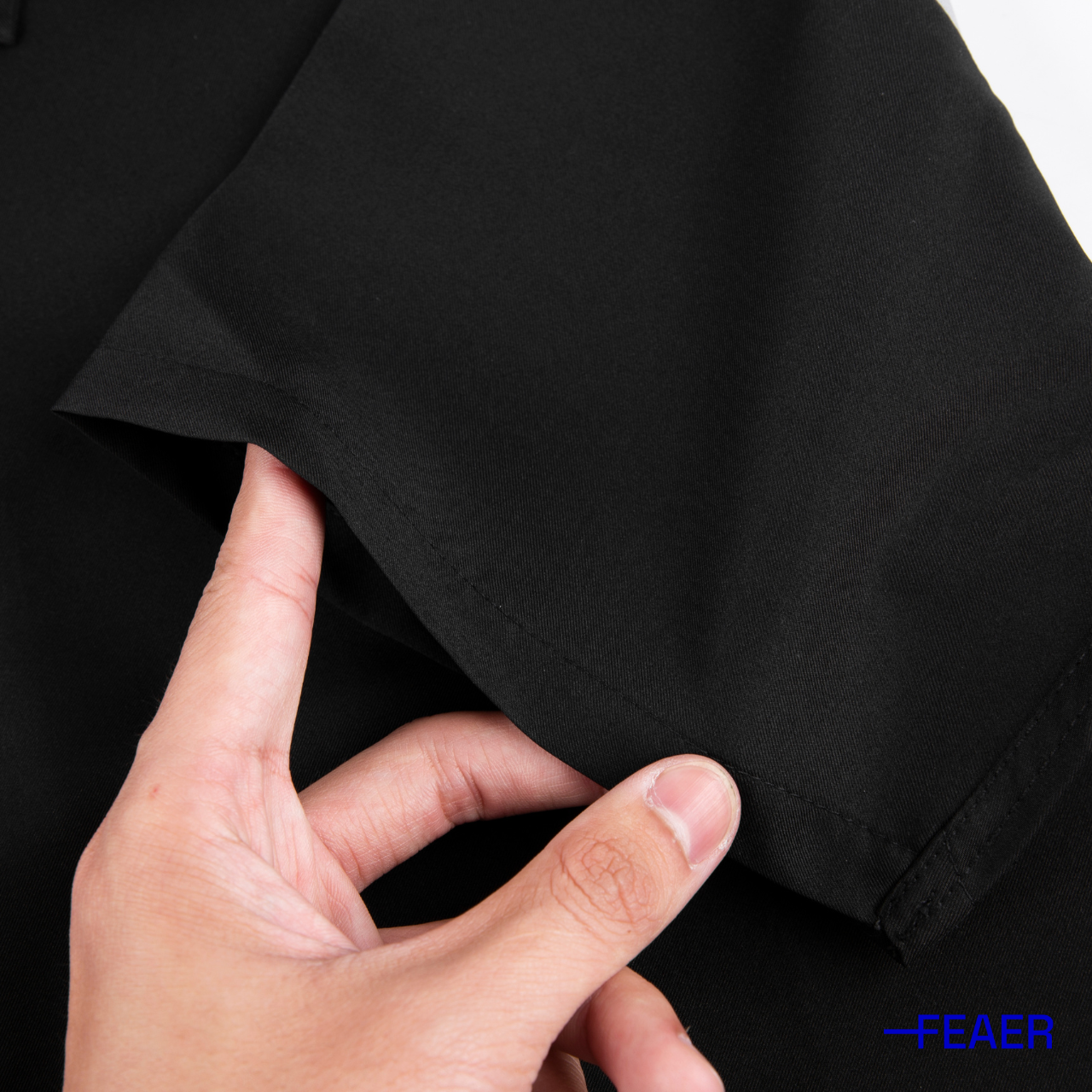 Áo sơ mi nam GRAY STREAKES vải lụa thoáng mát, không nhăn, form regular - FEAER