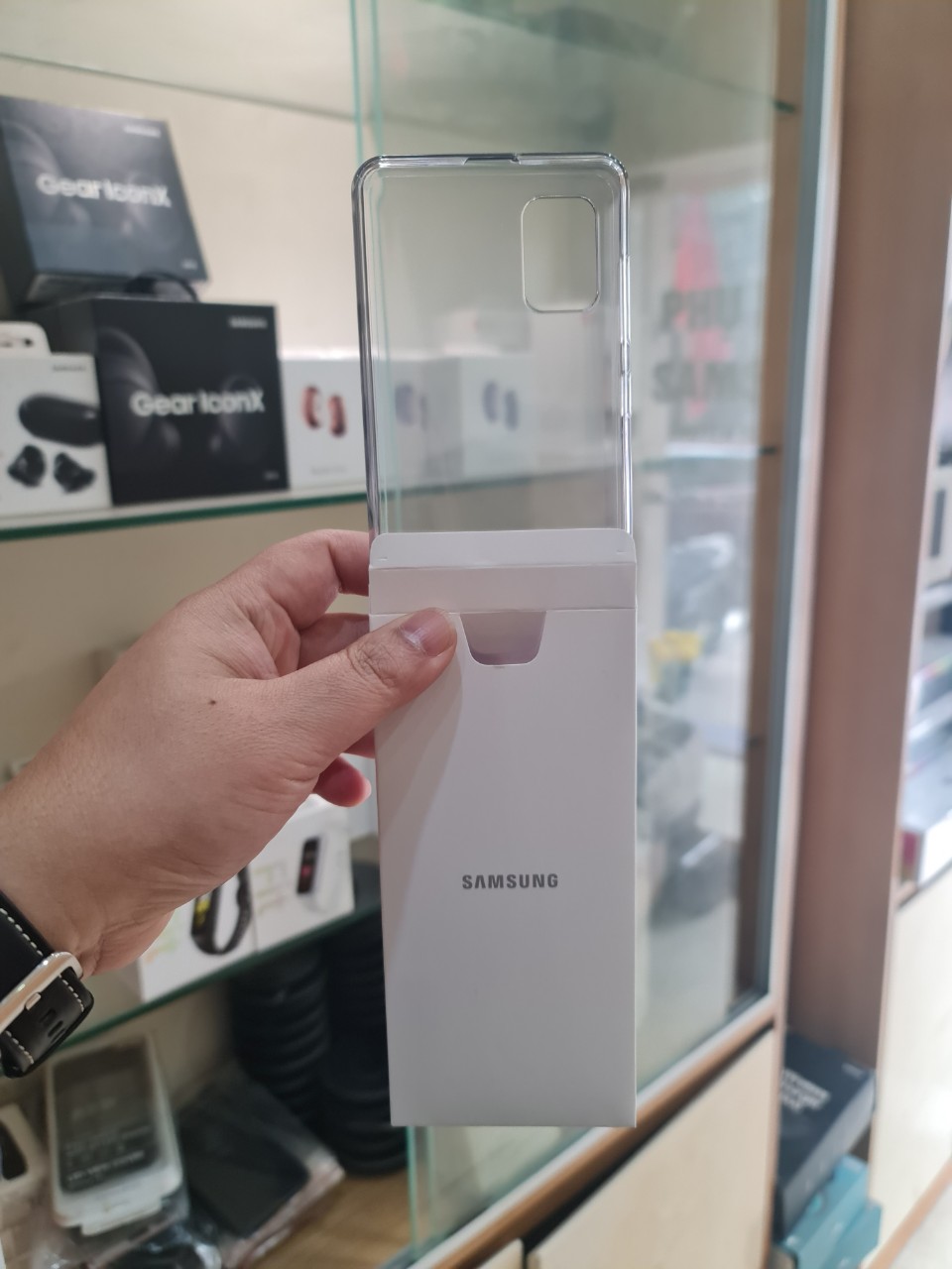 Ốp lưng samsung A31 silicon dẻo trong suốt