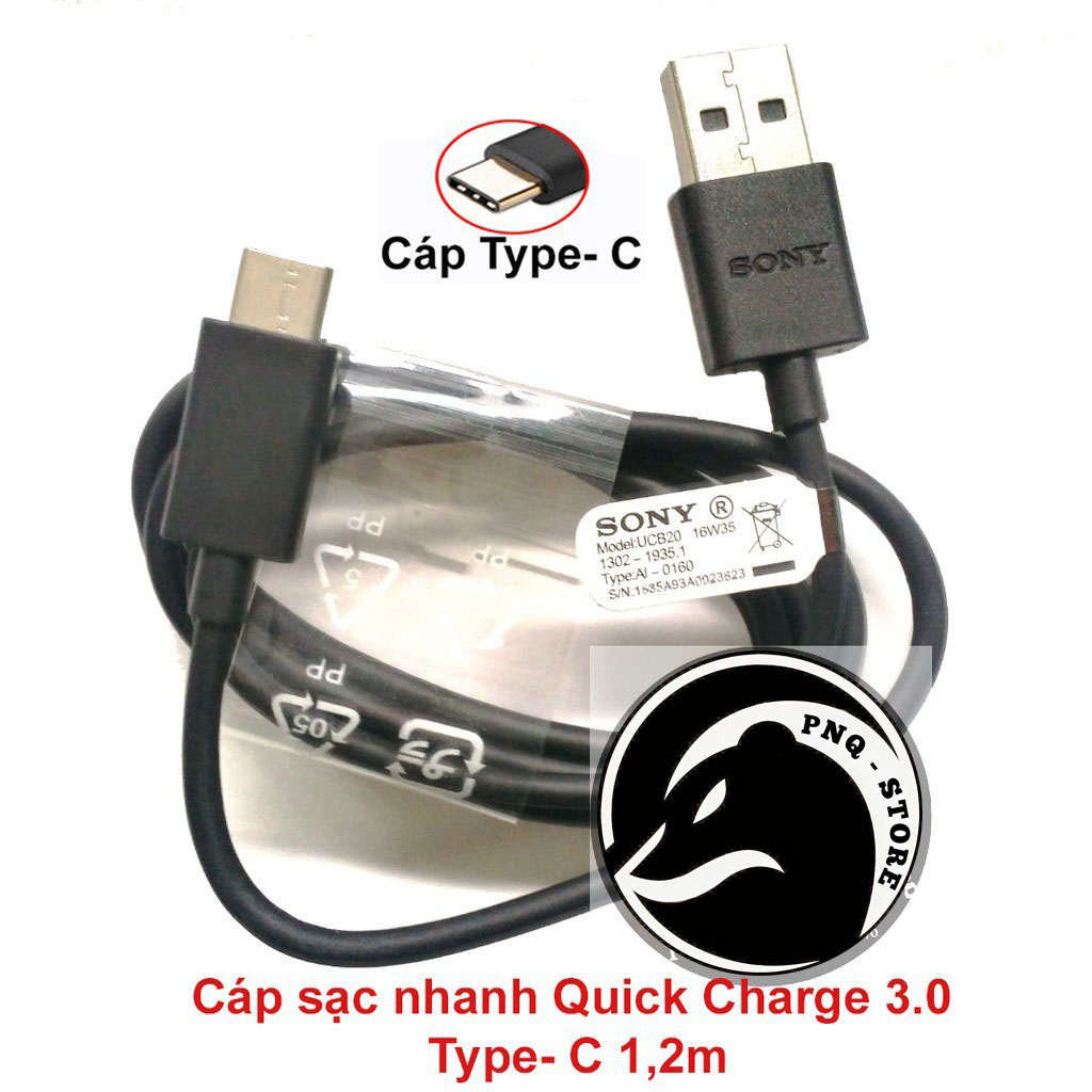 Bộ sạc nhanh SONY UCH12 (Quick Charge 3.0) cáp micro  - BH 06 tháng