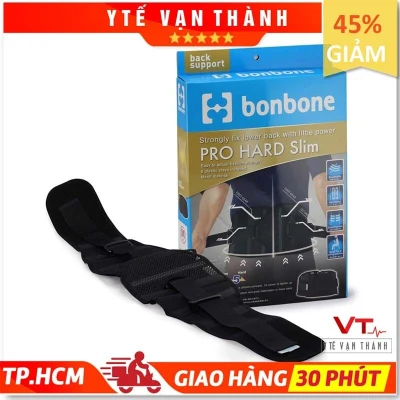 ℗✹ ✅ Đai Cột Sống: Bonbone Pro Hard Slim (Made in Japan) Hỗ Trợ Điều Trị Bệnh Lý Cột Sống Thoát Vị Đĩa Đệm - VT0105