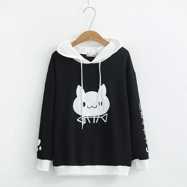 New -áo khoác hoodie in mèo cực ngầu phong cách siêu thú chất 2020
