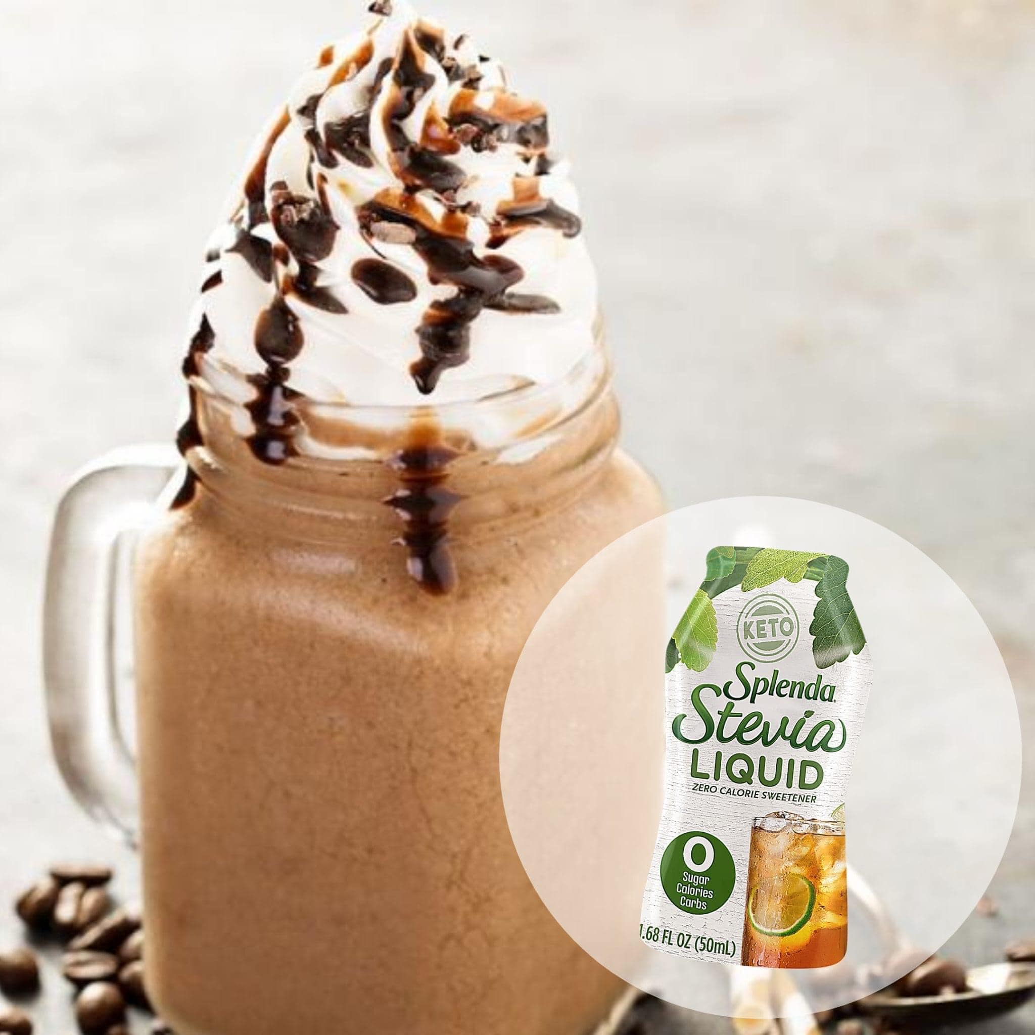Đường kiêng Splenda Stevia liquid( dạng lỏng) 0 calo( eat clean, keto, tiểu đường)