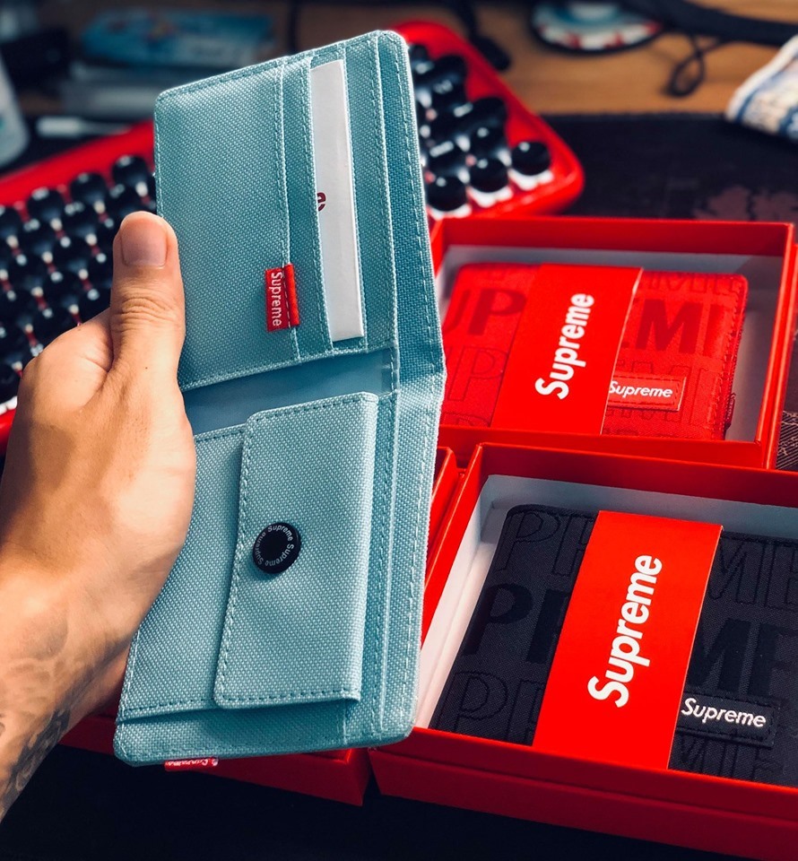 Ví nam nữ Supreme Wallet SS19