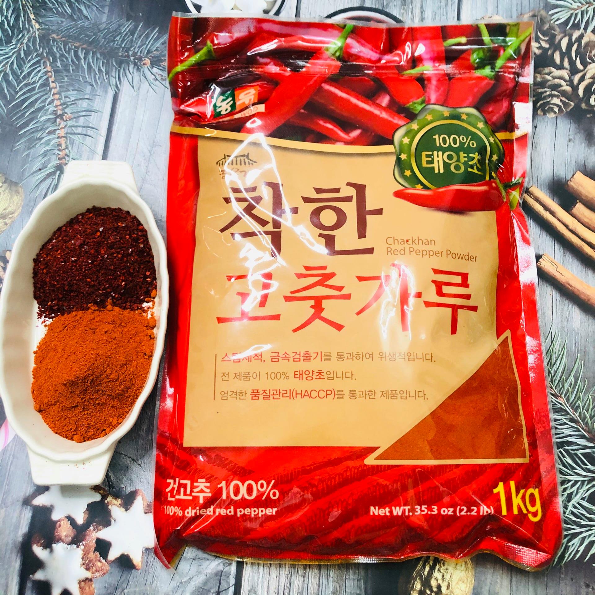 Ớt Bột Cao Cấp Hàn Quốc ( 500g - Mịn )