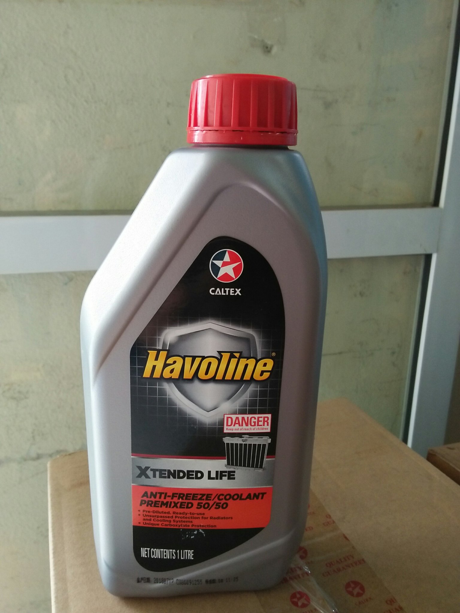 NƯỚC LÀM MÁT Havoline® Xtended Life Antifreeze/Coolant Concentrate( lon 1L)