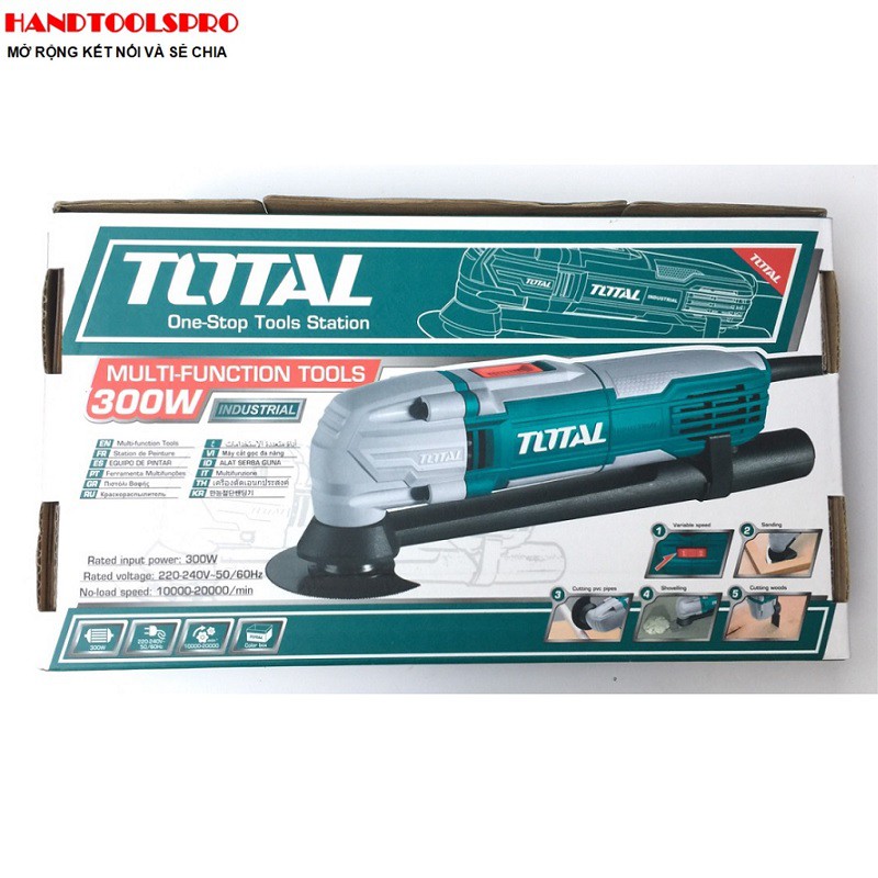 300W Máy cắt góc rung đa năng Total TS3006