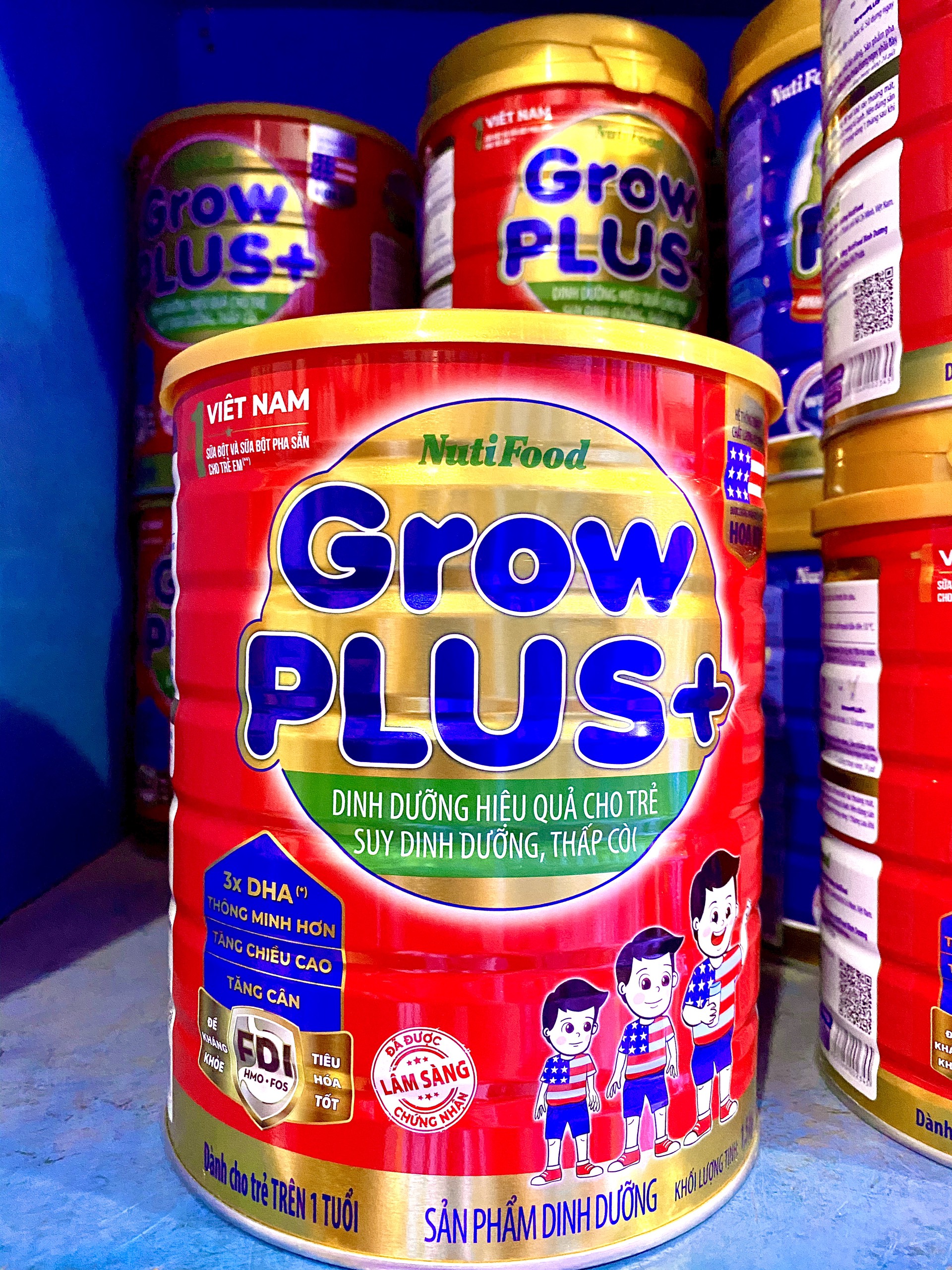 [HCM]Sữa bột Nuti Grow Plus Đỏ 15kg ( Mẫu Mới )