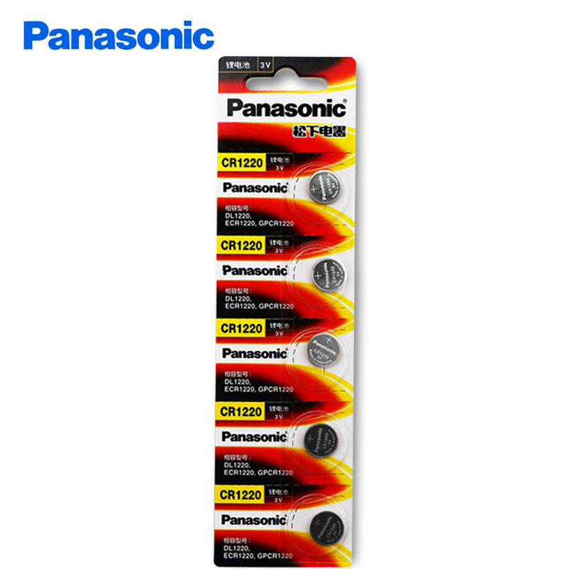 Vỉ 2 viên Pin Panasonic CR1220 3V