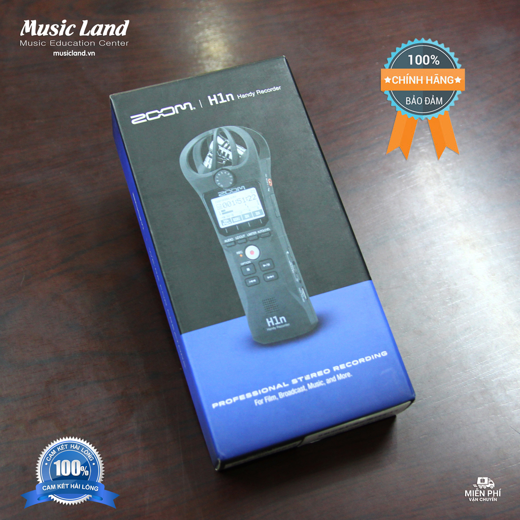 [HCM][Trả góp 0%]Máy Ghi Âm Zoom H1n - Chính Hãng