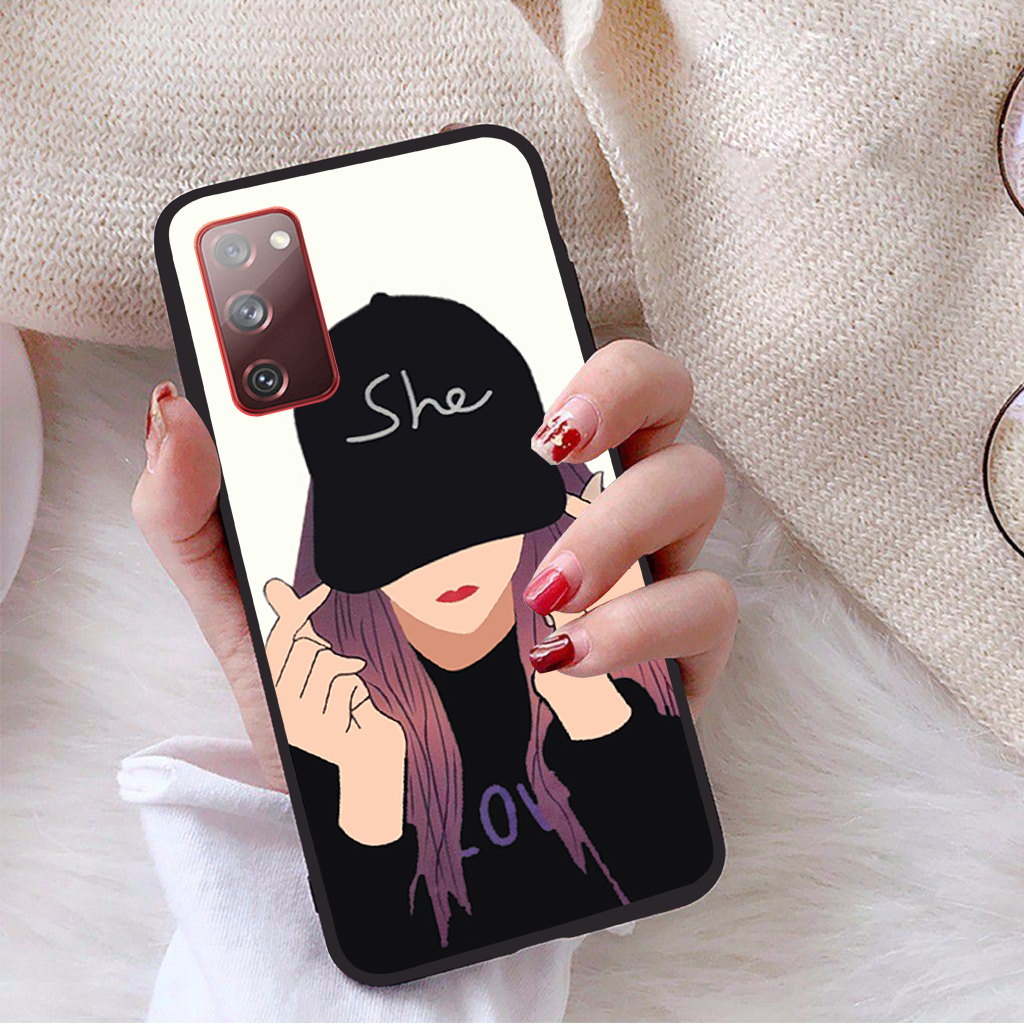 Ốp lưng Samsung Galaxy S20 FE viền dẻo TPU BST Ốp đôi